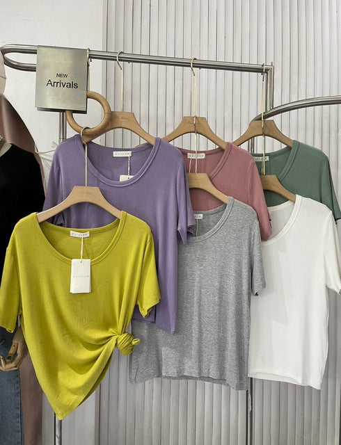 MATINEE Round Neck Summer Casual Tops